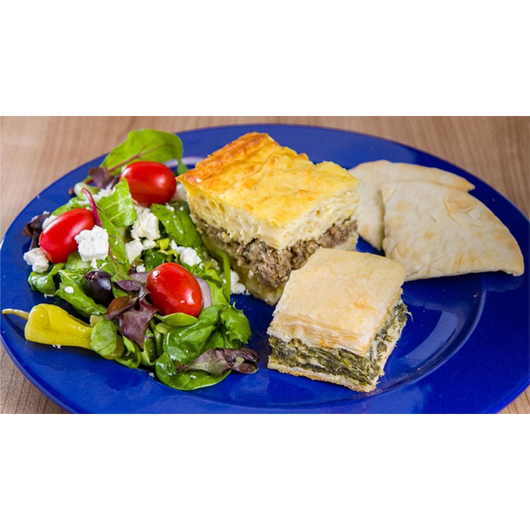 Pastitsio Plate - Greek Platter